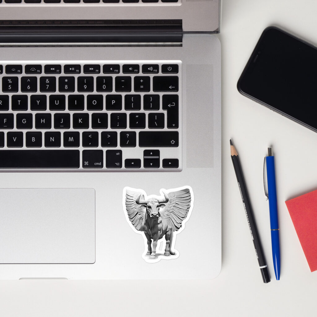 Luke the Winged Ox Sticker