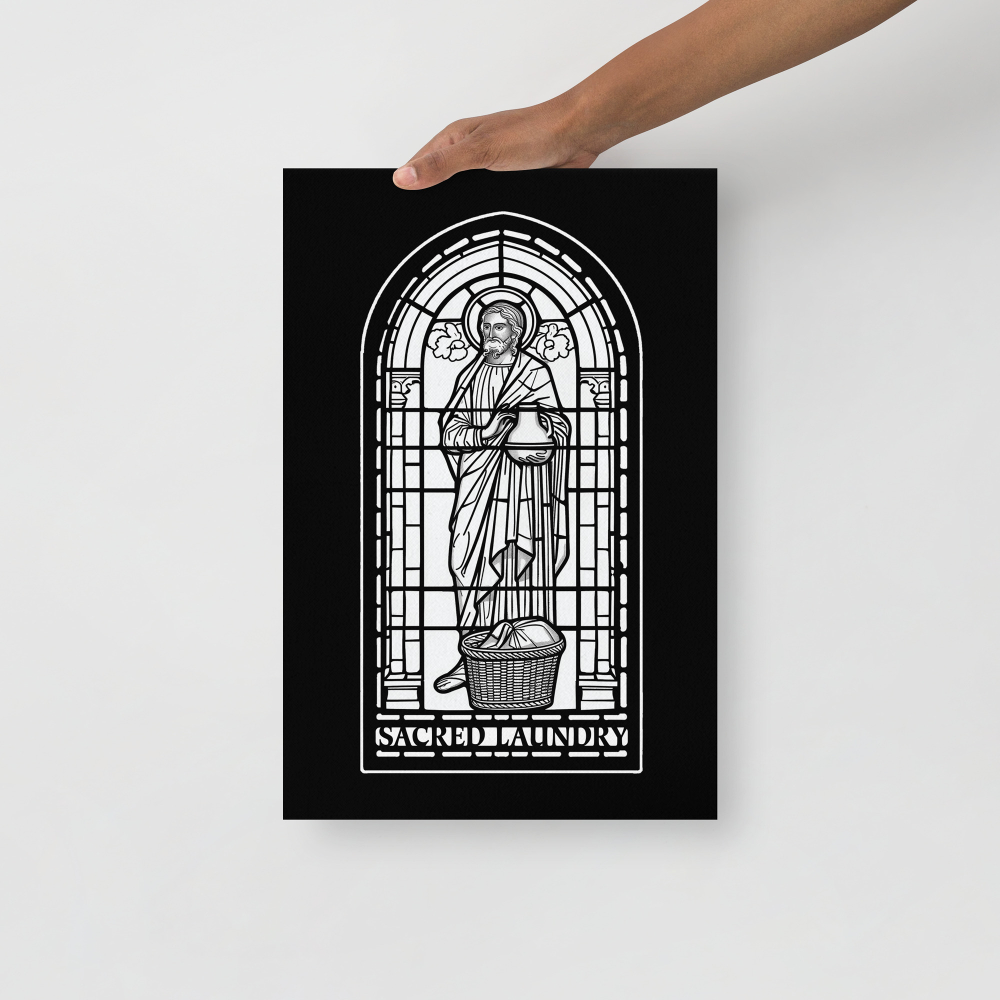 Sacred Laundry - Canvas Ready for Your Colors - Image 4