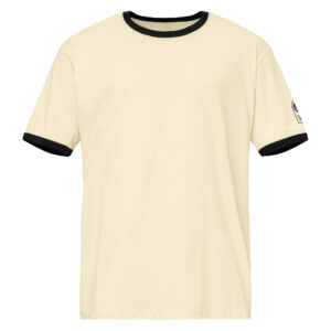 Embroidered Sleeve Growing in Faith Ringer Tee