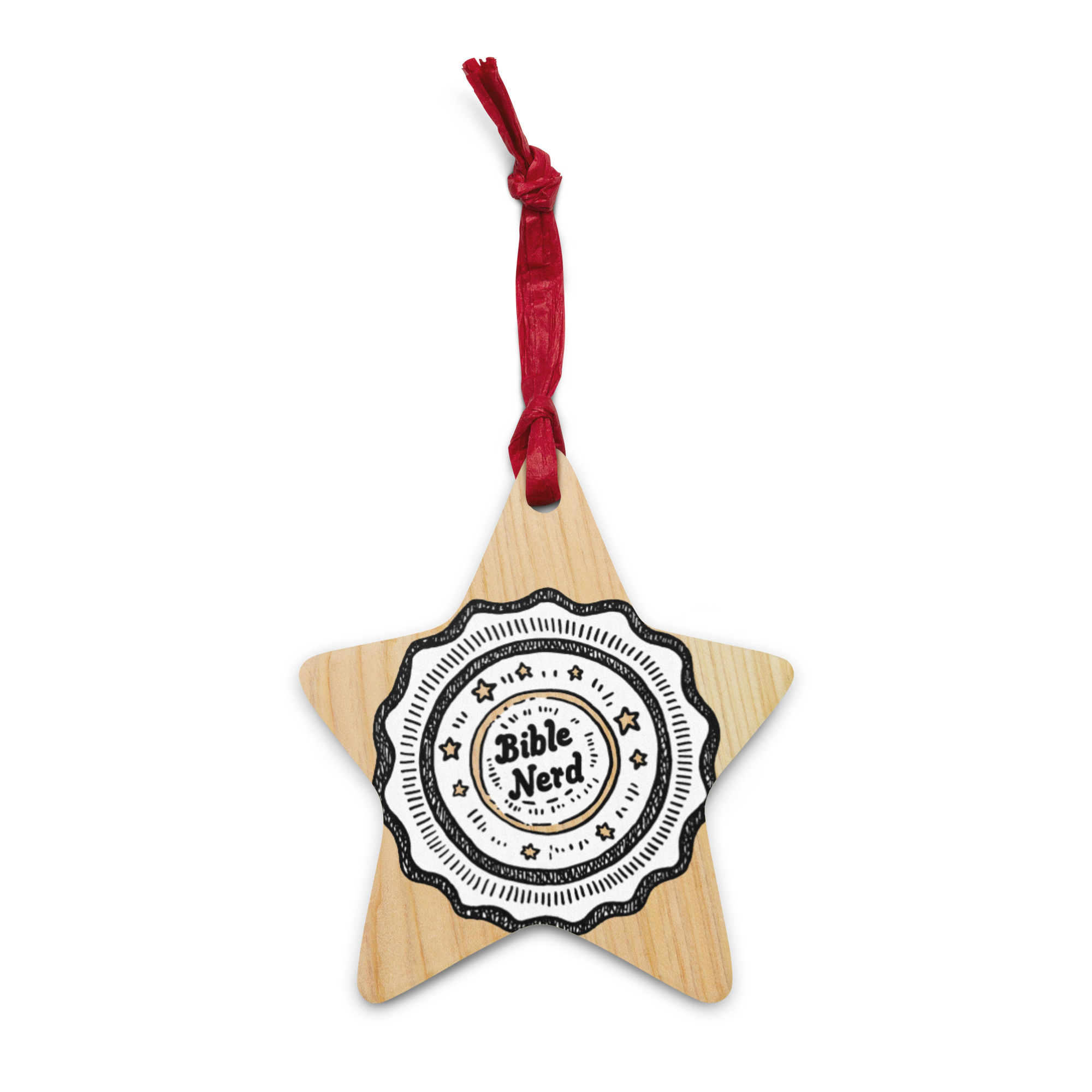 Bible Nerd Badged Ornaments - Image 2